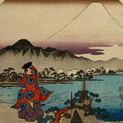 Antique Japanese Woodblock prints Hiroshige